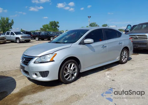 2014 Nissan Sentra Sr from USA, damaged, VIN 3N1AB7AP0EY233444